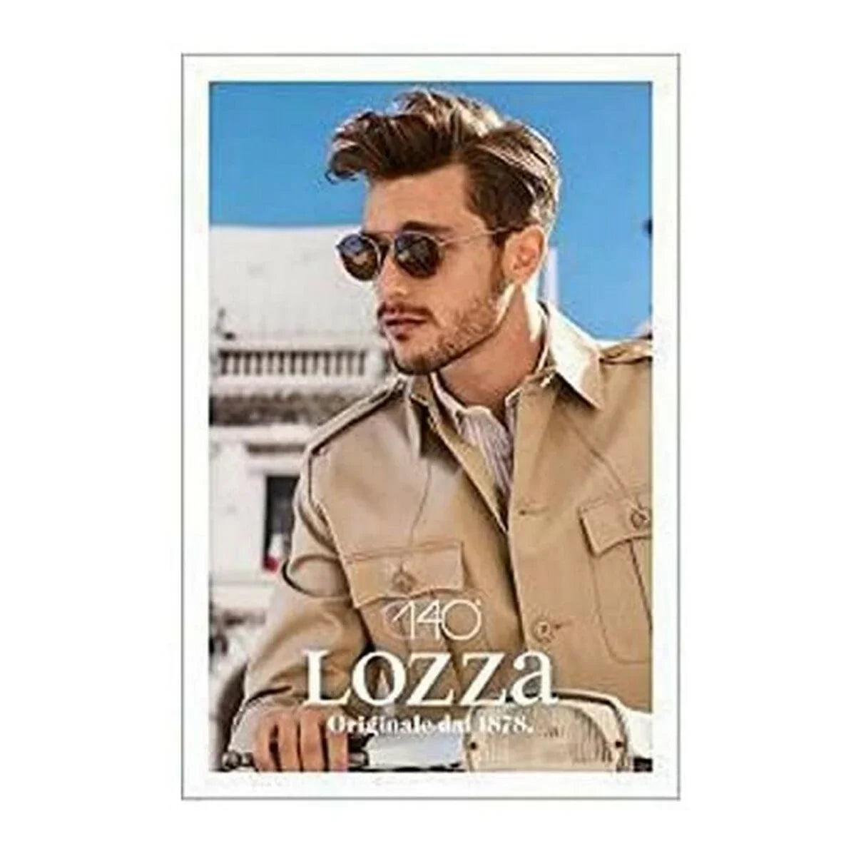 Men's Sunglasses Lozza RXZER23 Golden - Yestore