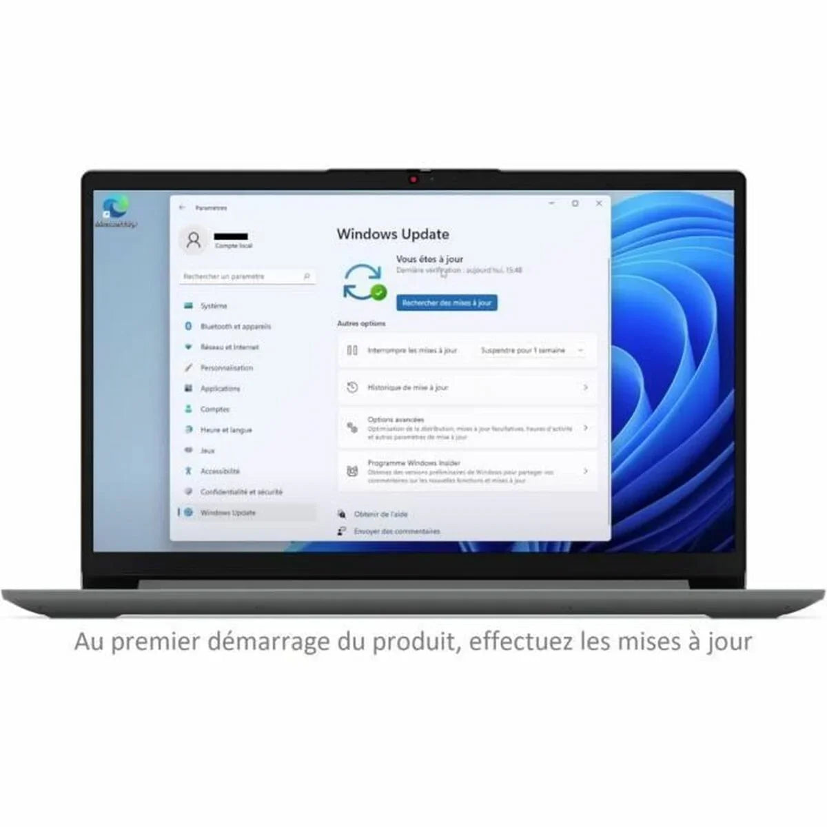 Laptop Lenovo 15,6" Intel Celeron N4500 8 GB RAM 256 GB SSD - Yestore