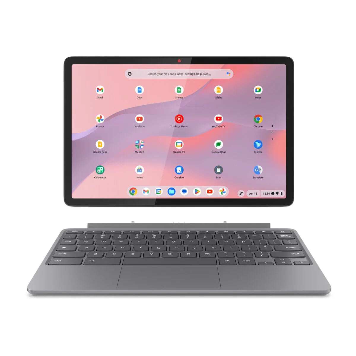 Laptop Lenovo Chromebook Duet 10,95" Kompanio 838 8 GB RAM 128 GB SSD Qwerty in Spagnolo - Yestore