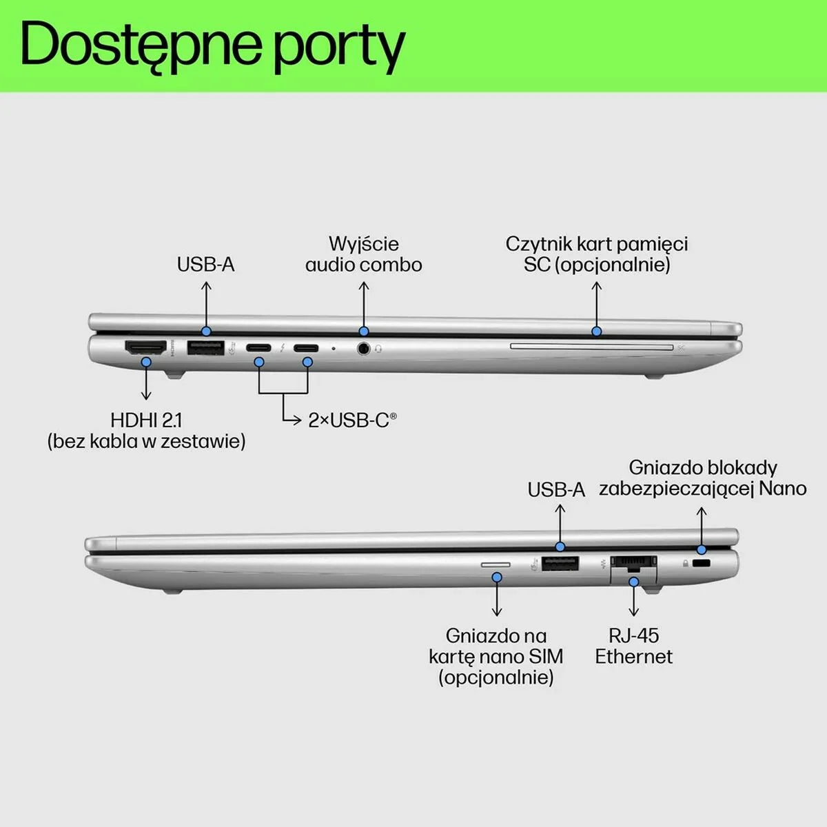 Laptop HP A38DPET 16" Intel Core Ultra 7 155u 16 GB RAM 512 GB SSD - Yestore