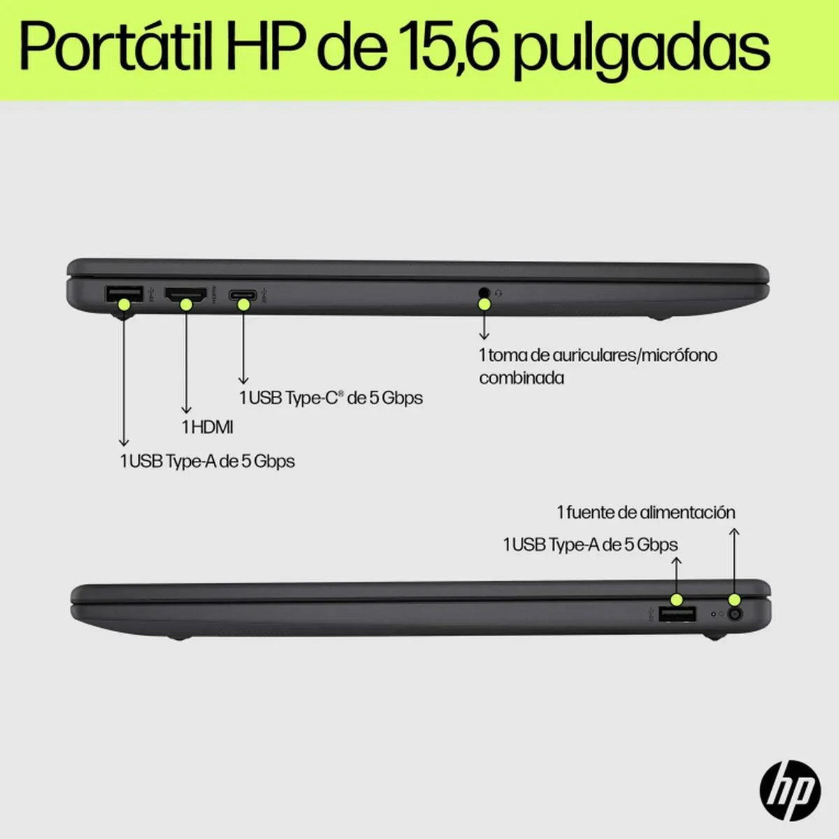 Laptop HP B9FQ8EA 15,6" i5-1334U 16 GB RAM 512 GB SSD - Yestore