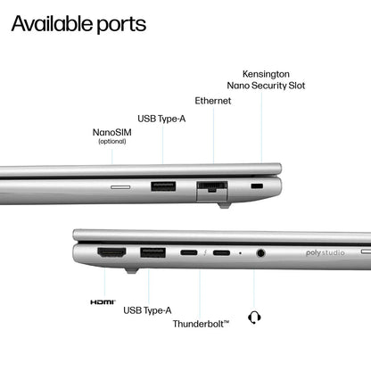 Laptop HP AD3A0ET#ABE 14" intel core ultra 7 16 GB RAM 512 GB SSD - Yestore