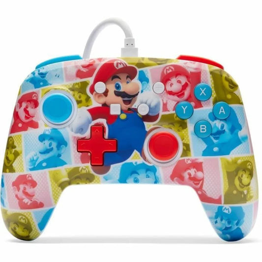 Controller Gaming Powera Mario Hero Reel rouge Nintendo Switch - Yestore