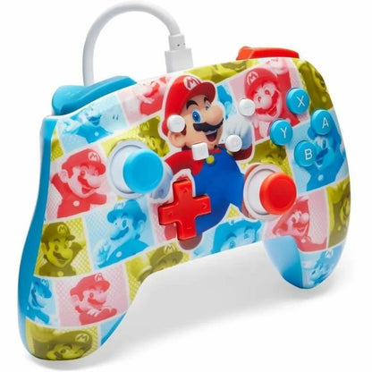 Controller Gaming Powera Mario Hero Reel rouge Nintendo Switch - Yestore
