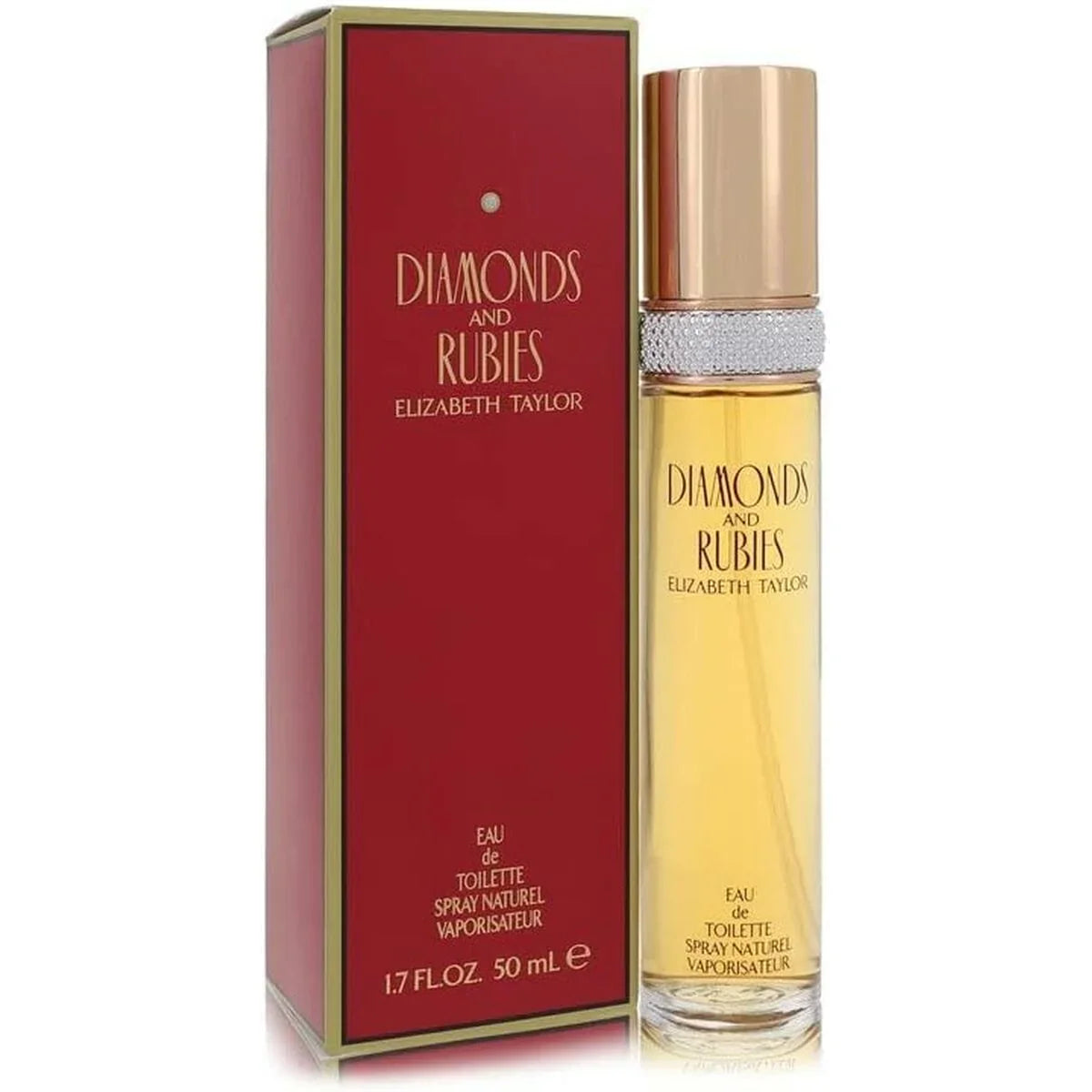 Women's Perfume Elizabeth Taylor EDT Diamonds And Rubies 50 ml - Yestore