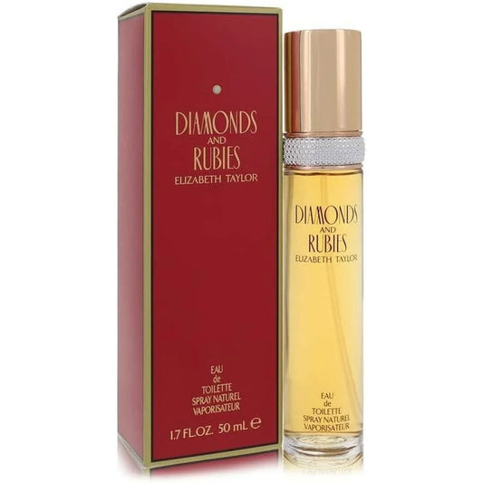 Women's Perfume Elizabeth Taylor EDT Diamonds And Rubies 50 ml - Yestore