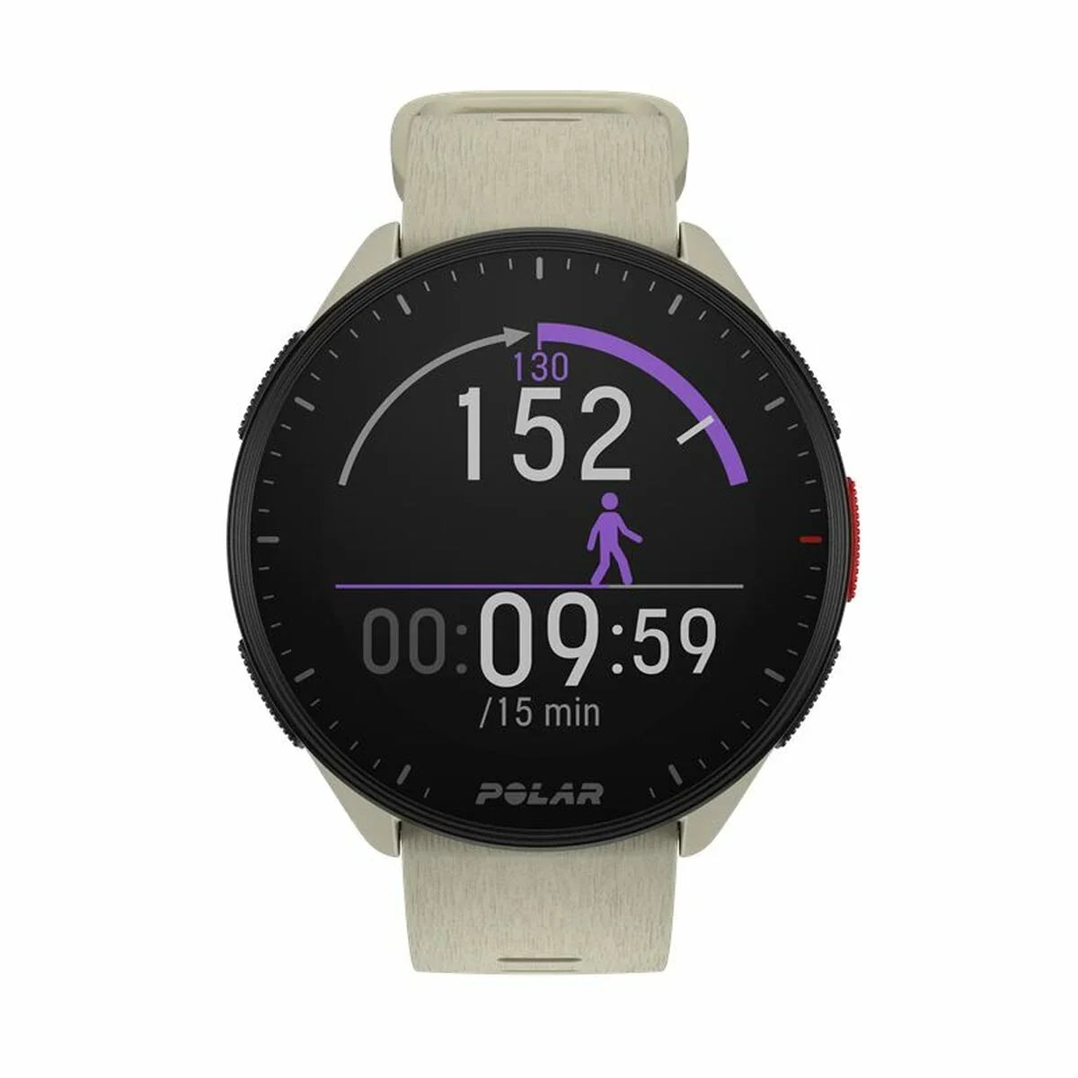 Orologio Sportivo Polar Bianco 1,2" - Yestore