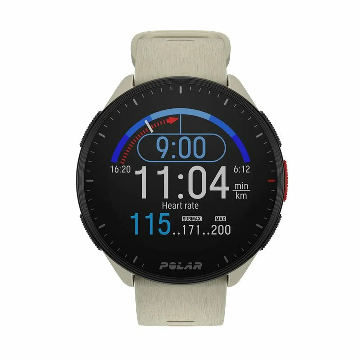 Orologio Sportivo Polar Bianco 1,2" - Yestore