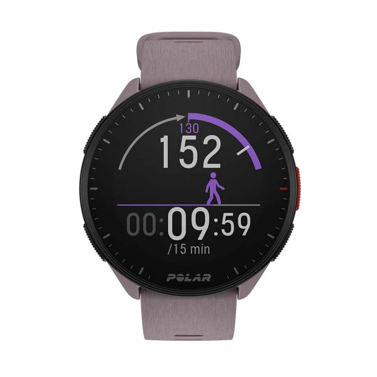 Smartwatch con Podometro Running Polar Viola 1,2" - Yestore