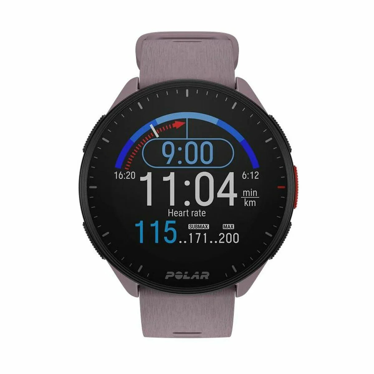 Smartwatch con Podometro Running Polar Viola 1,2" - Yestore