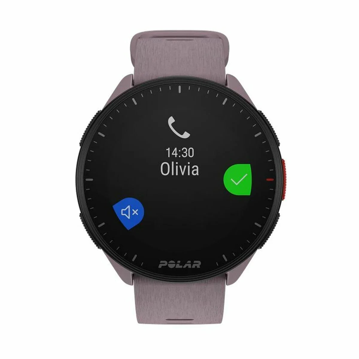 Smartwatch con Podometro Running Polar Viola 1,2" - Yestore