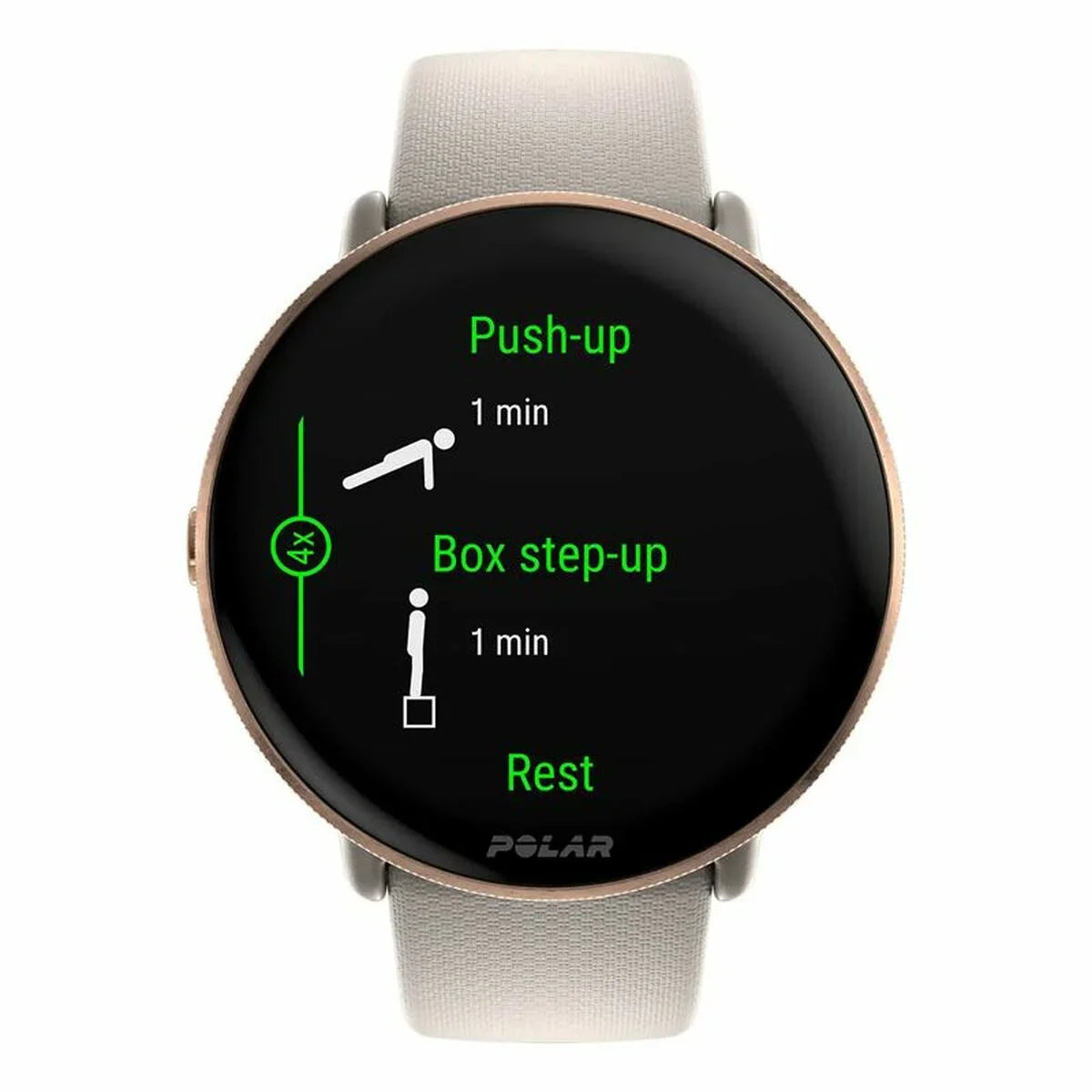 Smartwatch Polar IGNITE 3 Argentato 1,28" - Yestore