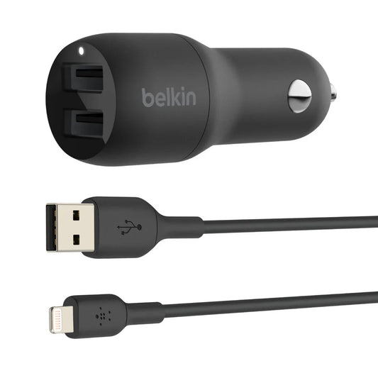Caricabatterie per Auto Belkin CCD001BT1MBK 24 W - Yestore