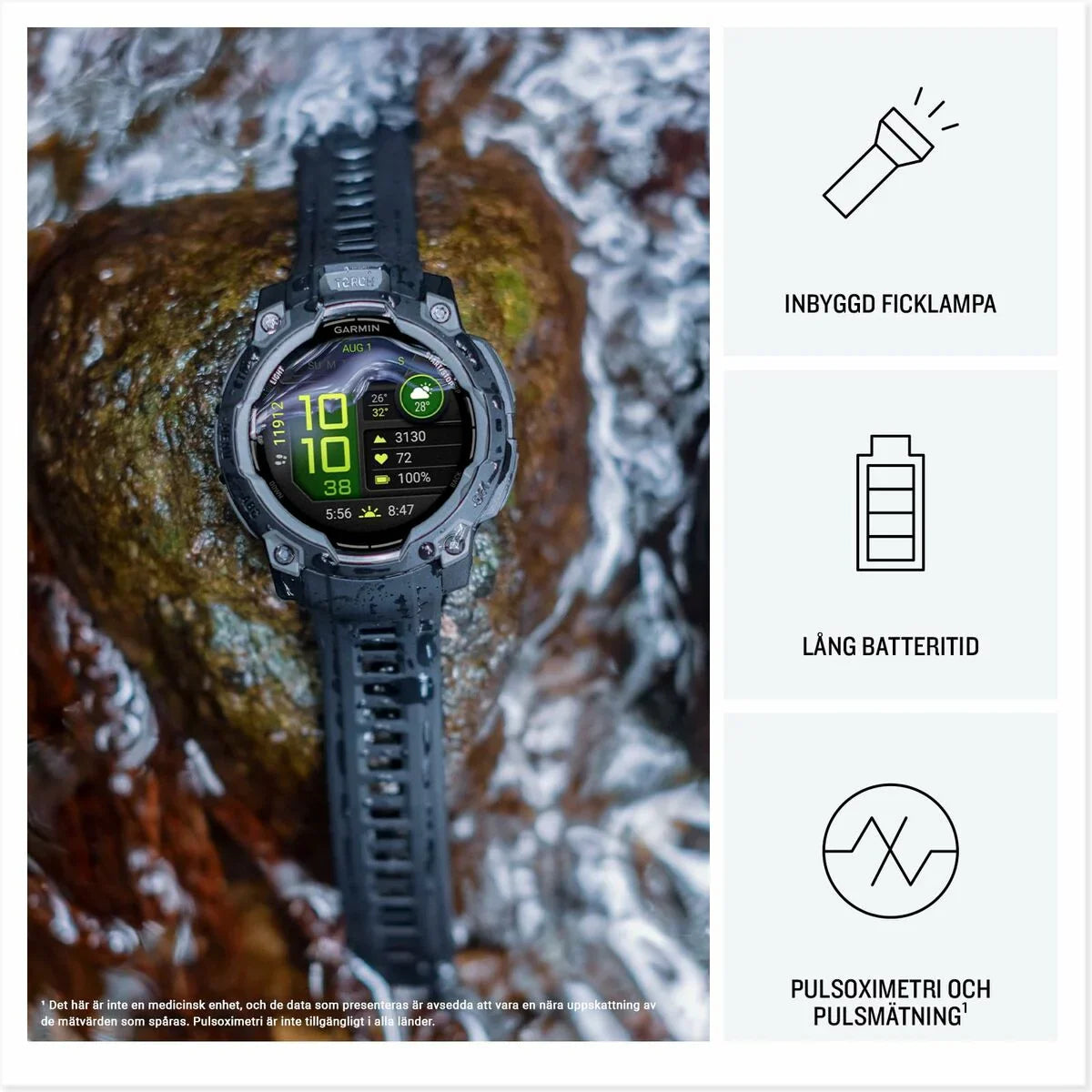 Smartwatch GARMIN 010-02933-01 Lime 1,2" 0,9" 45 mm - Yestore