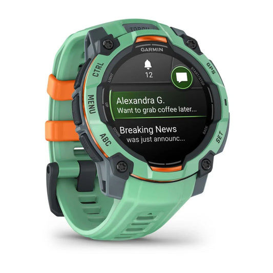 Smartwatch GARMIN Instinct 3 AMOLED Nero Verde 1,2" 45 mm Ø 45 mm (3 Unità) - Yestore