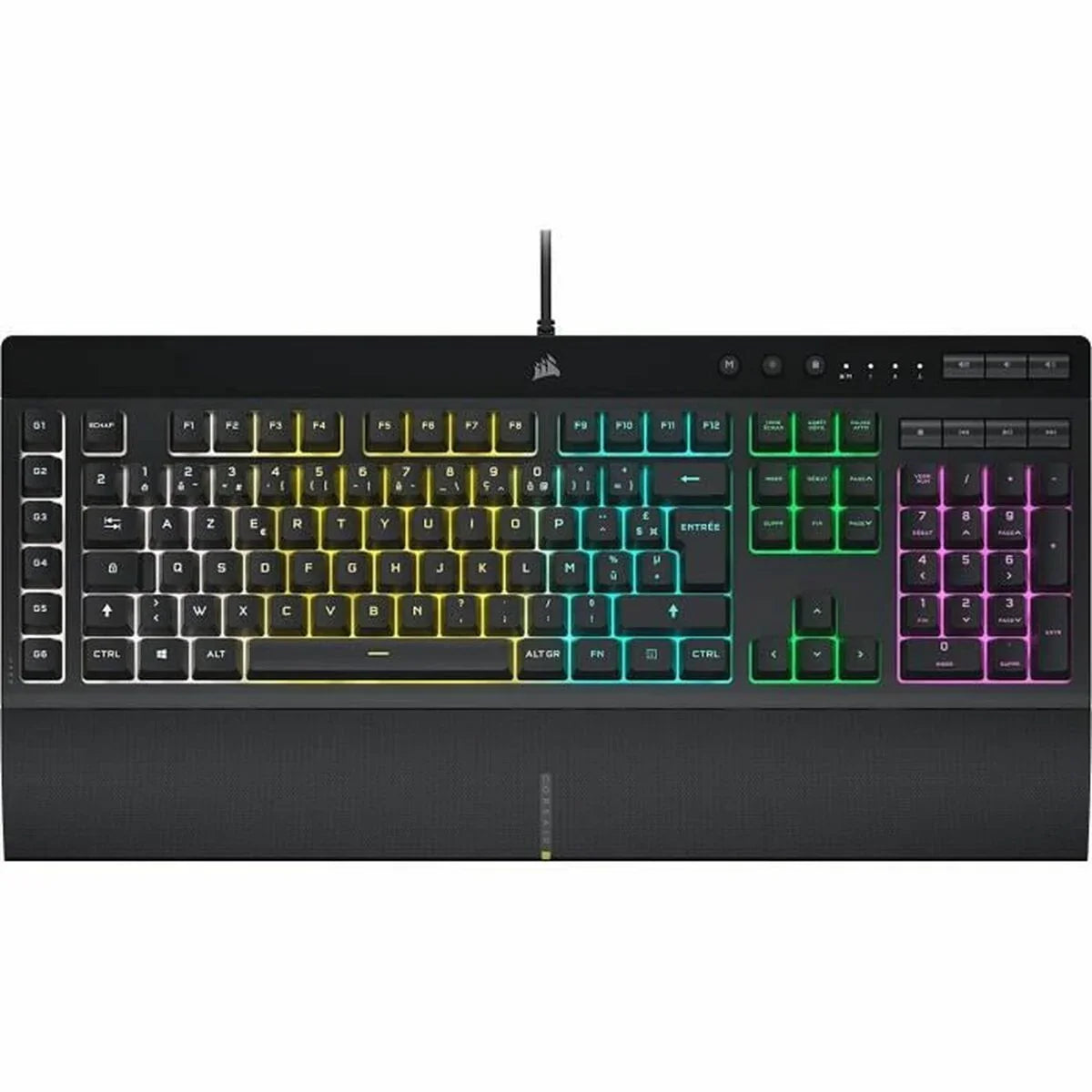 Tastiera per Giochi Corsair K55 RGB PRO AZERTY - Yestore