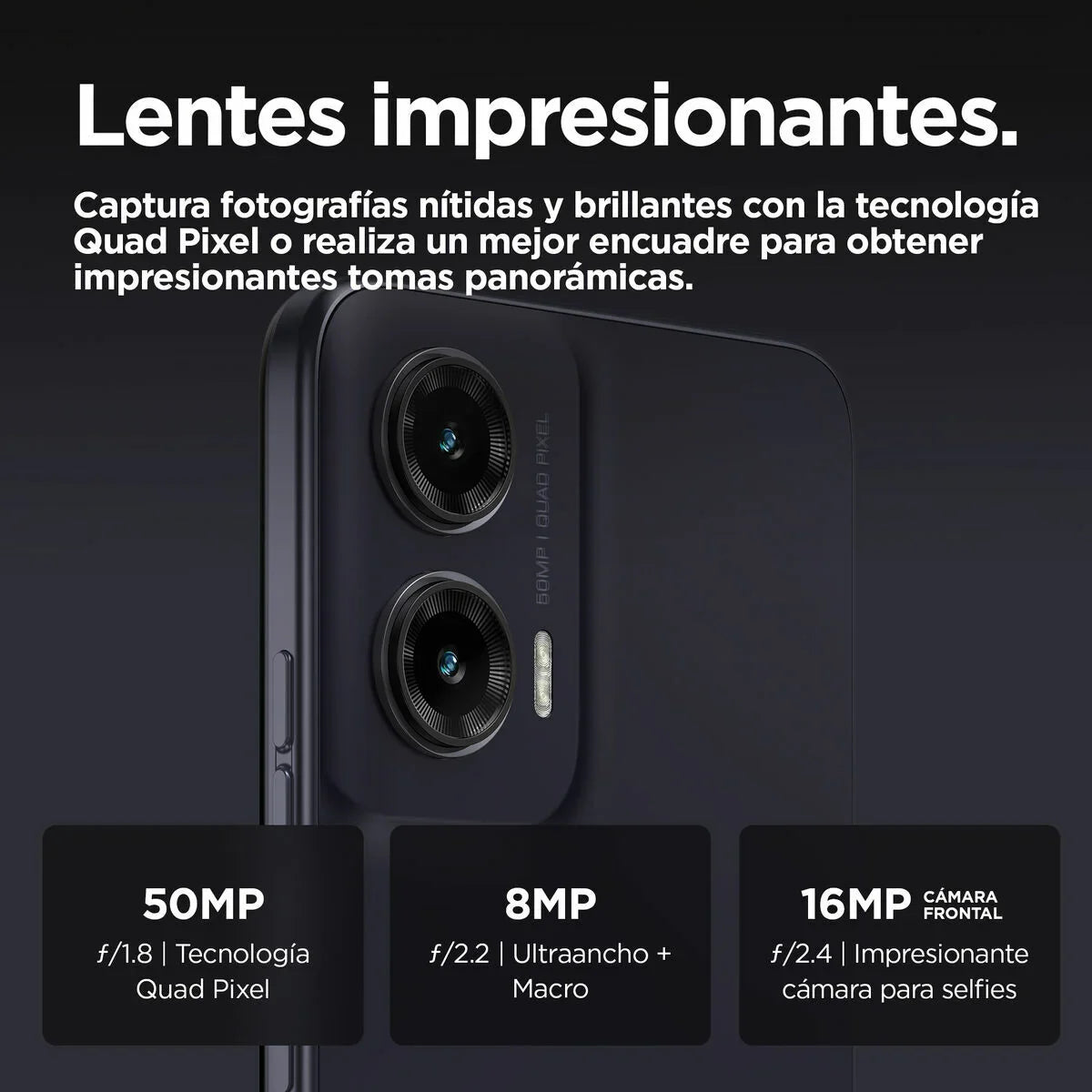 Smartphone Motorola PB3K0023ES 6,72" Unisoc 8 GB RAM 256 GB Nero - Yestore