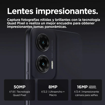 Smartphone Motorola PB3K0023ES 6,72" Unisoc 8 GB RAM 256 GB Nero - Yestore