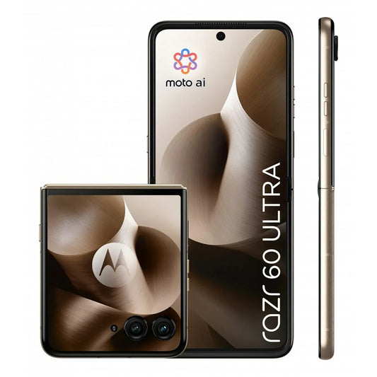 Smartphone Motorola razr 60 ultra Qualcomm Snapdragon 8 Elite 16 GB RAM 512 GB Legno - Yestore