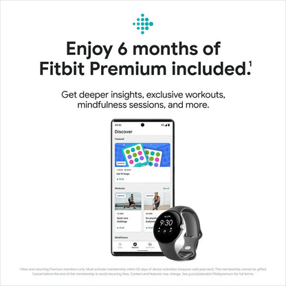 Smartwatch Google Grigio Argentato 1,2" 1,6" - Yestore