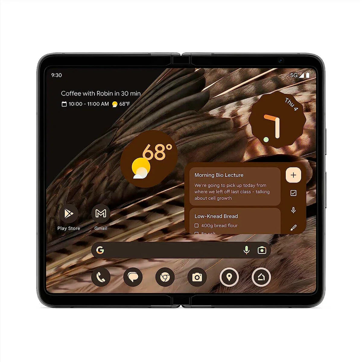 Smartphone Google Pixel Fold 7,6" Octa Core 12 GB RAM 256 GB Nero - Yestore