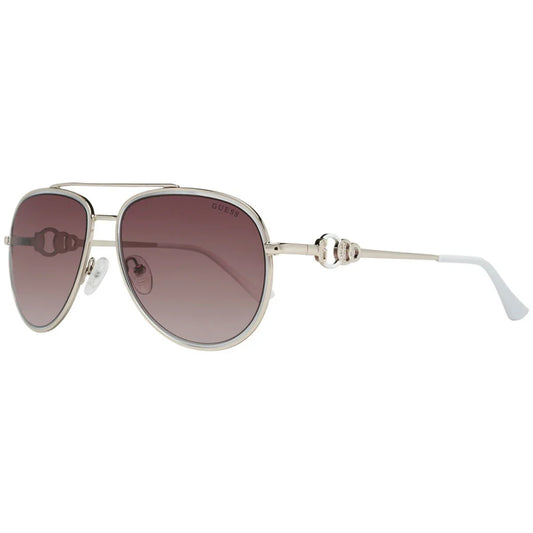 Occhiali Da Sole Donna Guess GF0344-32F-56 Dorati - Yestore