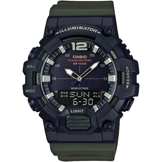 Orologio Uomo Casio ILLUMINATOR BLACK - ARMY GREEN (Ø 48 mm) - Yestore