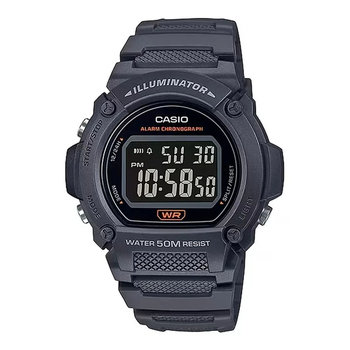 Orologio Uomo Casio SPORT- ILLUMINATOR, WR 50M, ALARM, CHRONOGRAPH - Yestore