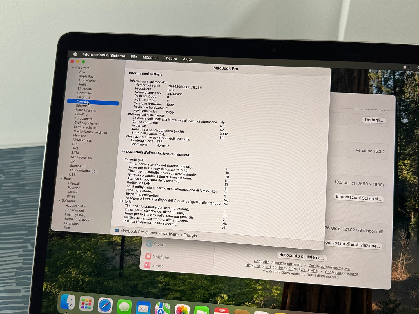 MacBook Pro 13" 2019 | i5 | 8GB RAM | 128GB SSD | Touch Bar | Argento