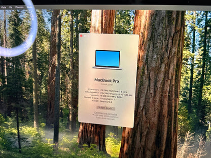 MacBook Pro 15" 2019 | i7 | 16GB RAM | 256GB SSD | AMD 555X | Grigio