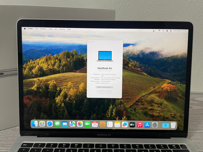 MacBook Air 13" 2019 | i5 | 8GB RAM | 128GB SSD | Intel 617 | Argento
