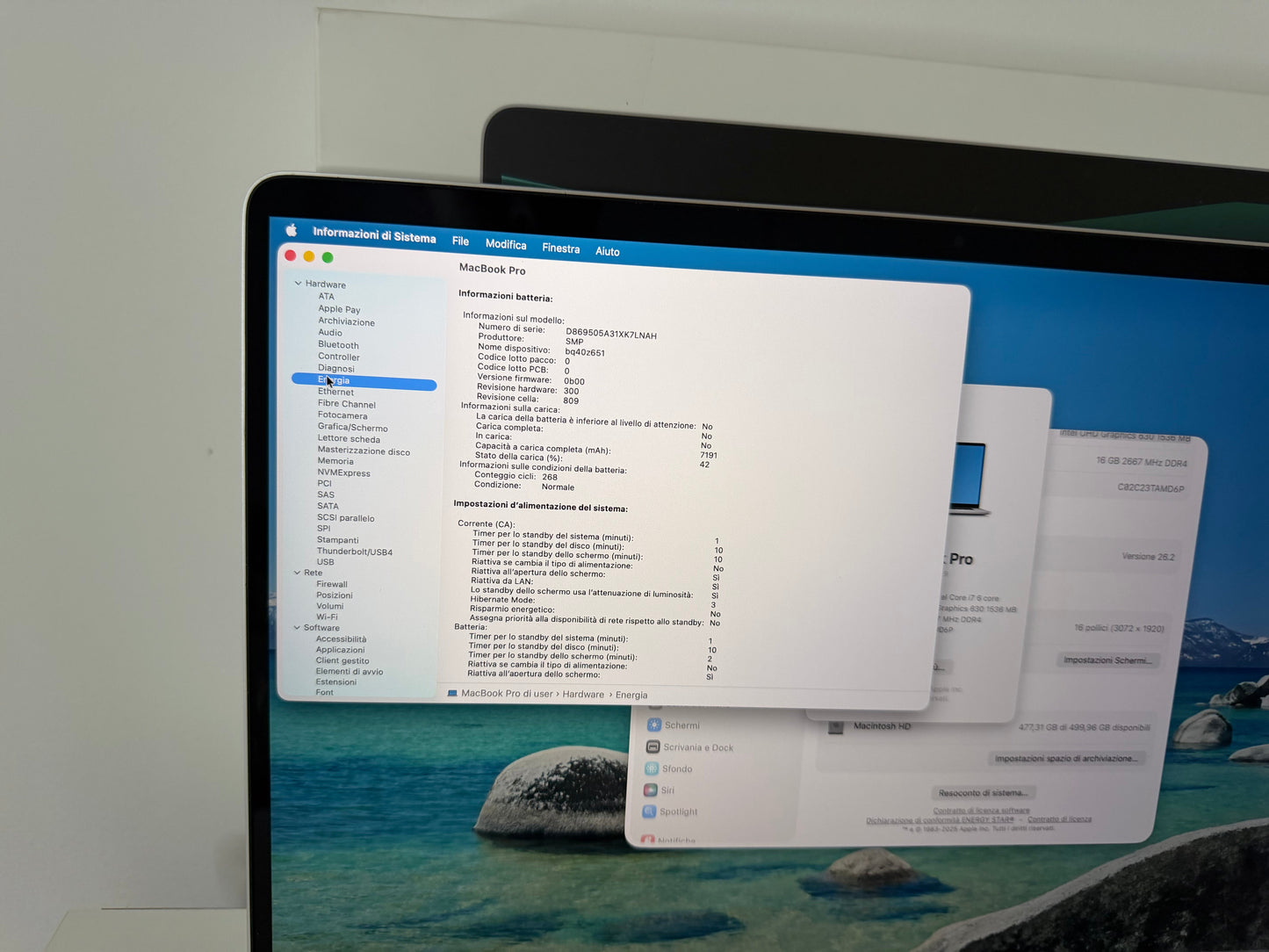 MacBook Pro 16" 2019 | i7 | 16GB RAM | 512GB SSD | AMD 5300M | Argento