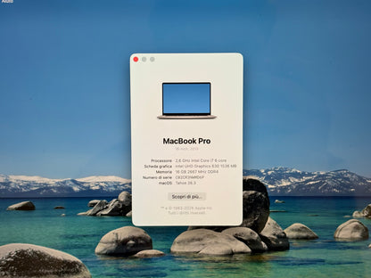 MacBook Pro 16" 2019 | i7 | 16GB RAM | 512GB SSD | AMD 5300M | Argento
