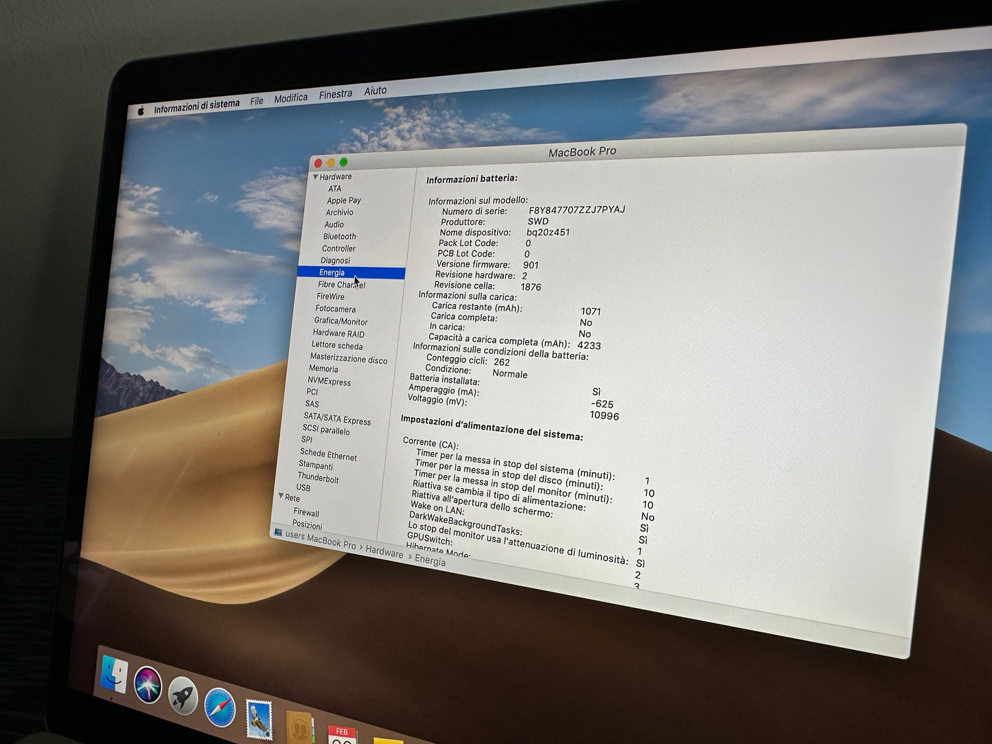 MacBook Pro 13" 2018 | i5 | 8GB RAM | 256GB SSD | Touch Bar | Grigio