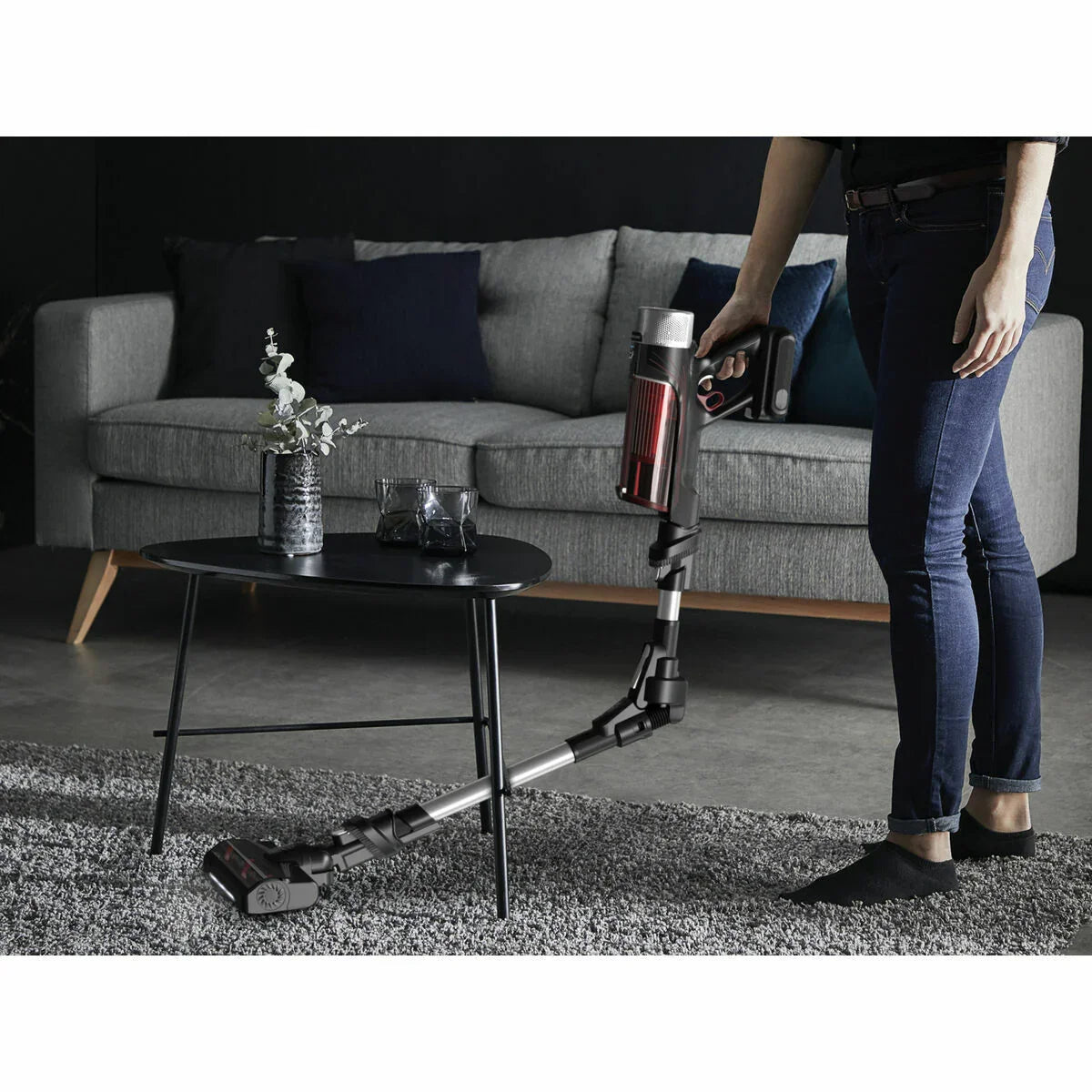 Scopa Elettrica Rowenta RH2077WO Nero/Rosso 100 W - Yestore