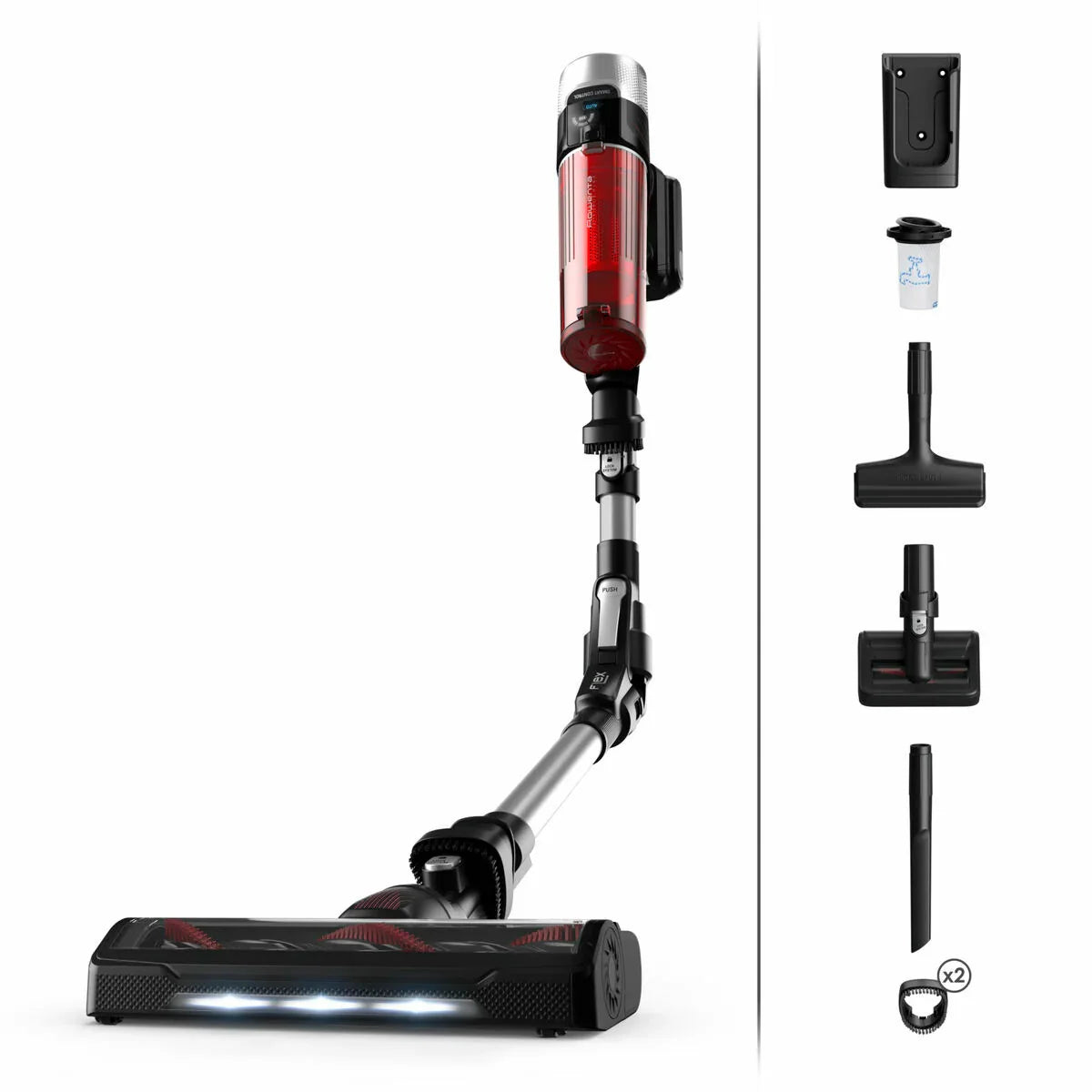 Scopa Elettrica Rowenta RH2077WO Nero/Rosso 100 W - Yestore