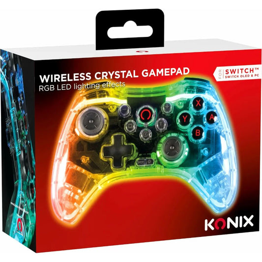 Controller Gaming KONIX Crystal - Yestore