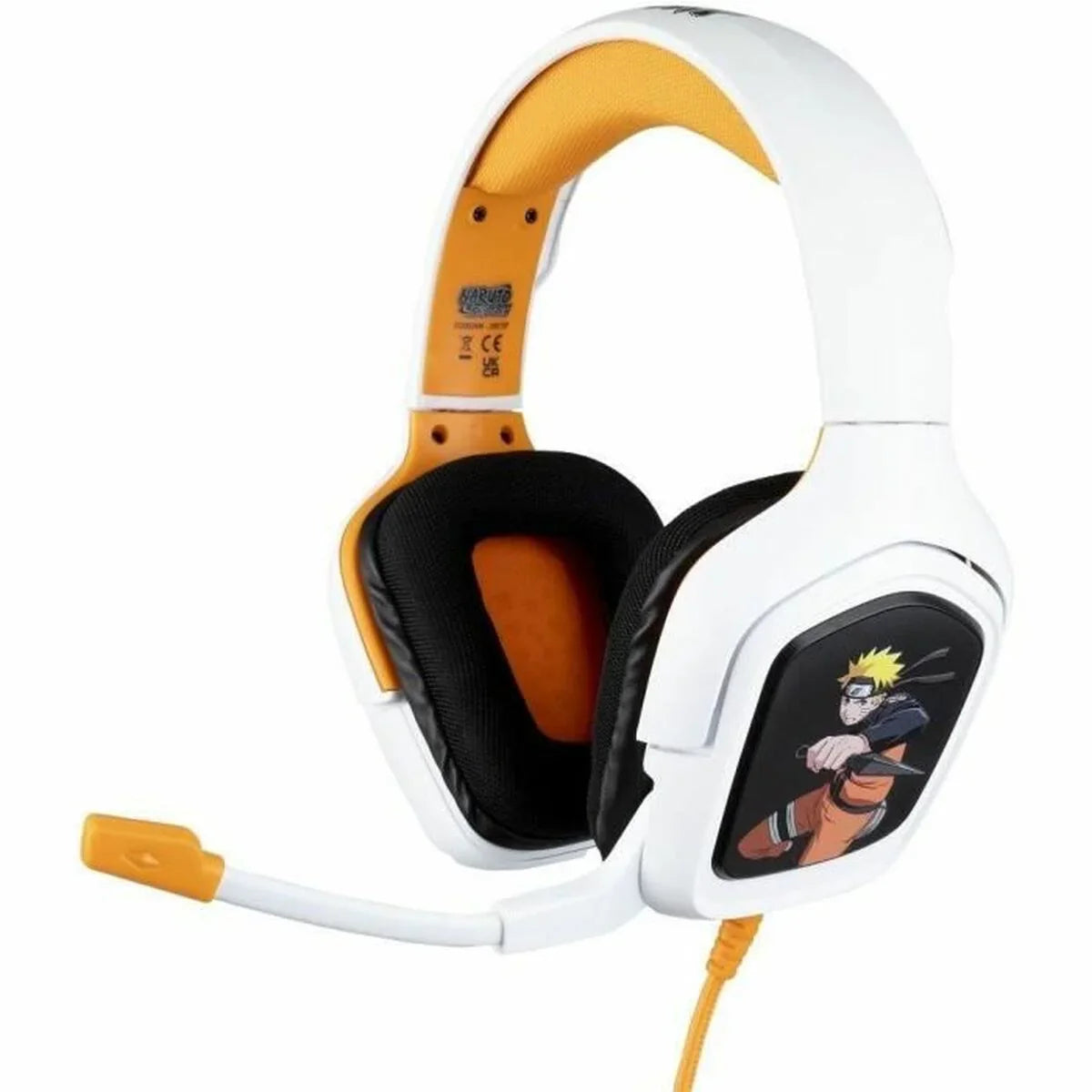 Headphones with Microphone KONIX 80381117963 Black - Yestore