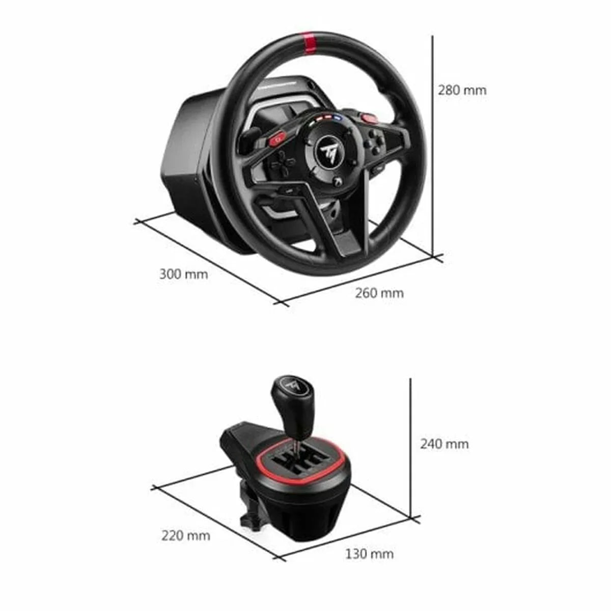 Gaming Control Thrustmaster PC Black Grey - Yestore