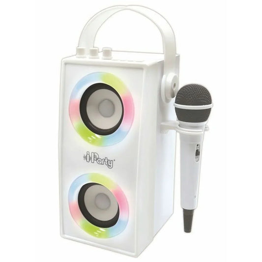 Altoparlante Portatile iParty Lexibook BTP180Z Bluetooth Bianco - Yestore