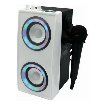Altoparlante Portatile iParty Lexibook BTP180Z Bluetooth Bianco - Yestore