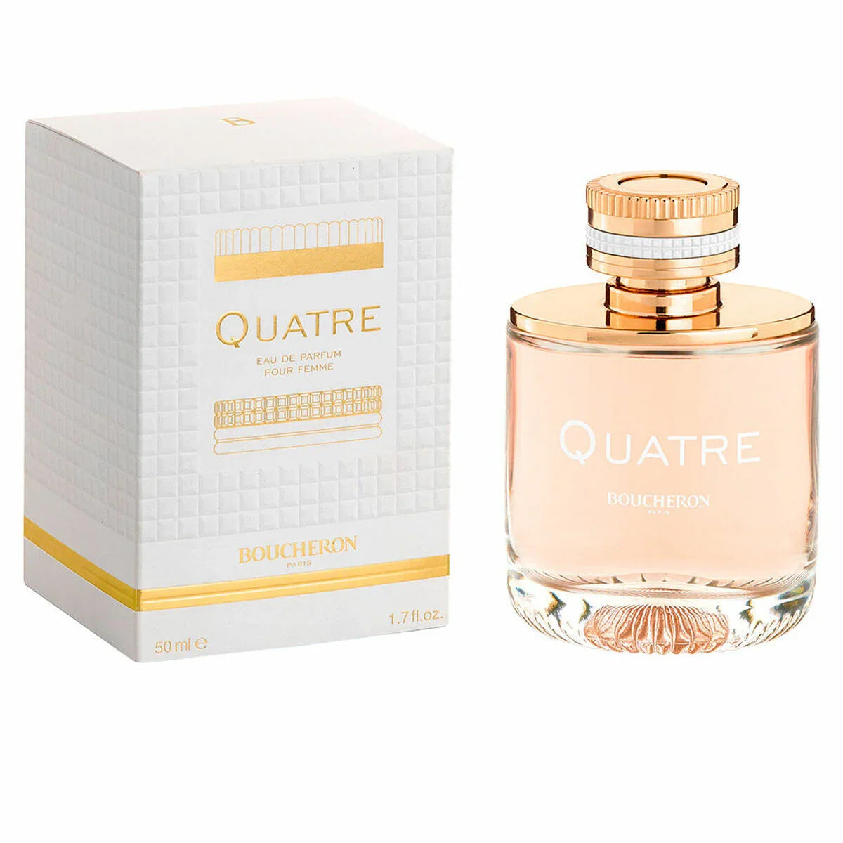 Profumo Donna Boucheron QUATRE POUR FEMME EDP 50 ml - Yestore
