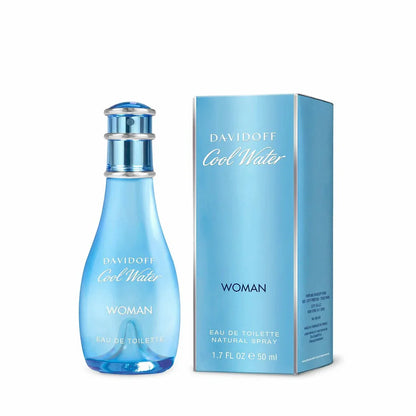 Profumo Donna Davidoff Cool Water Woman EDT 50 ml (1 Unità) - Yestore