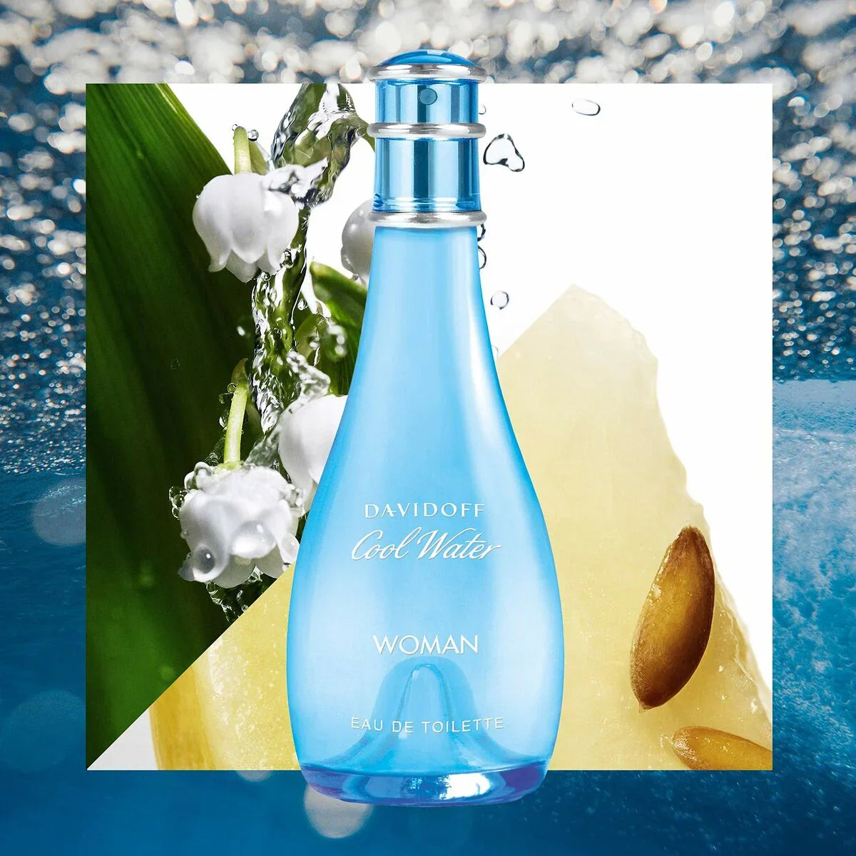 Profumo Donna Davidoff Cool Water Woman EDT 50 ml (1 Unità) - Yestore