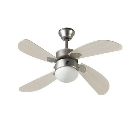 Ventilatore da Soffitto con Luce FARELEK BERMUDES 50W 60 W - Yestore