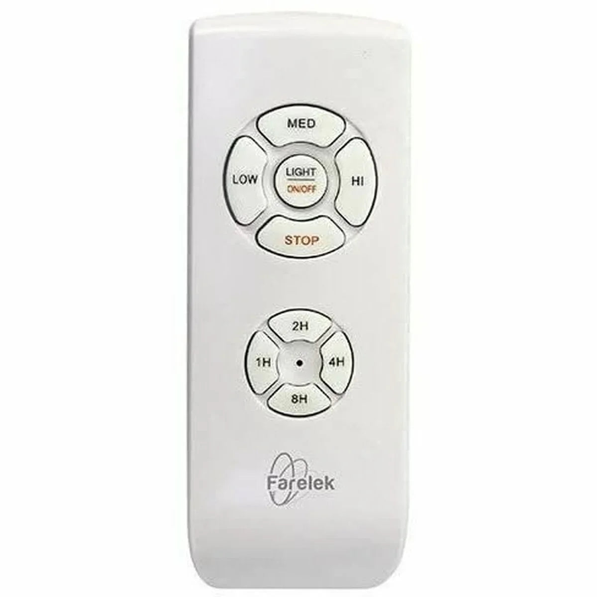 Ventilatore da Soffitto con Luce FARELEK Ø 137 cm 100 W Bianco - Yestore