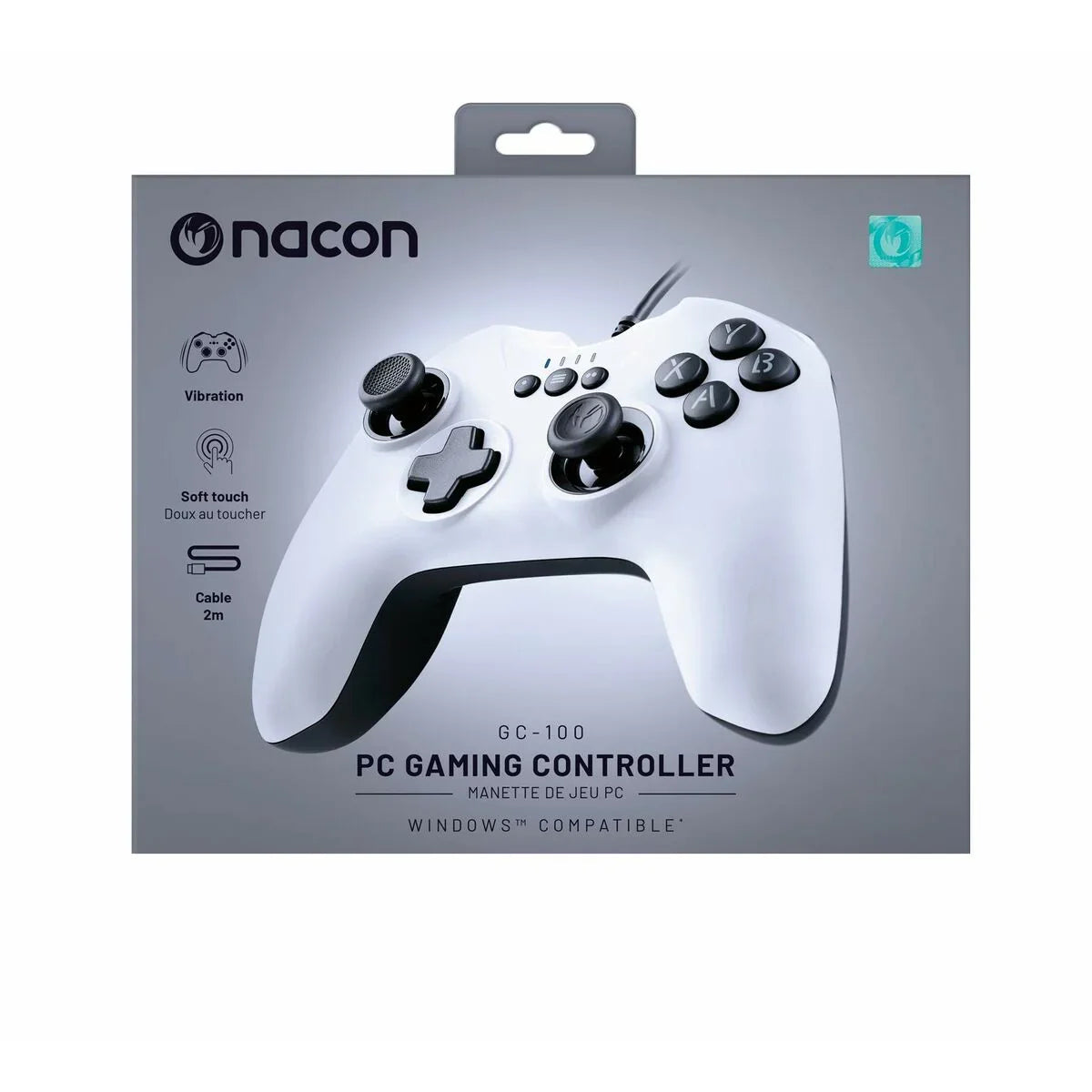 Videogame console joystick Nacon PCGC-100WHITE - Yestore
