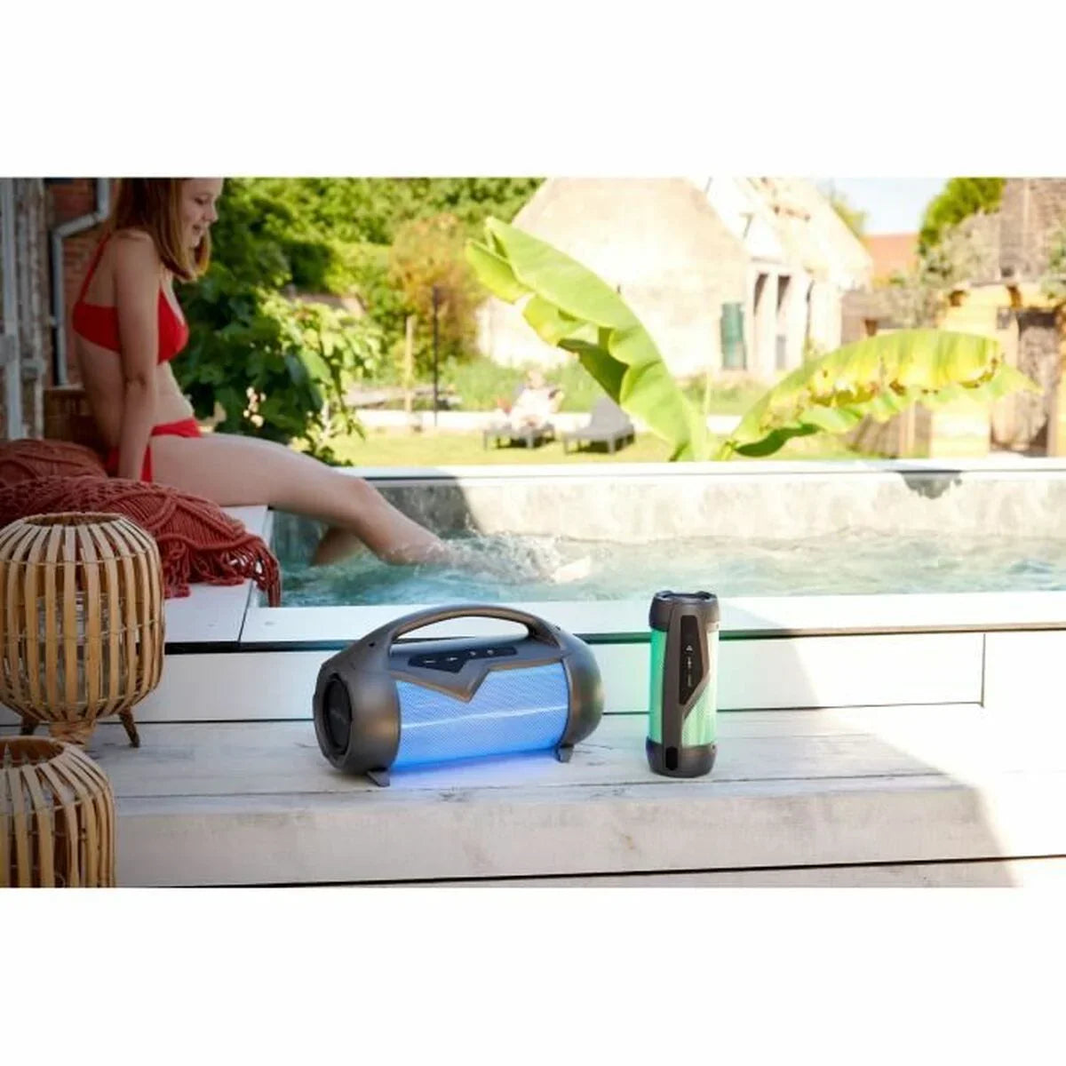 Altoparlante Portatile BigBen Connected PARTYBTIPLITE Nero - Yestore