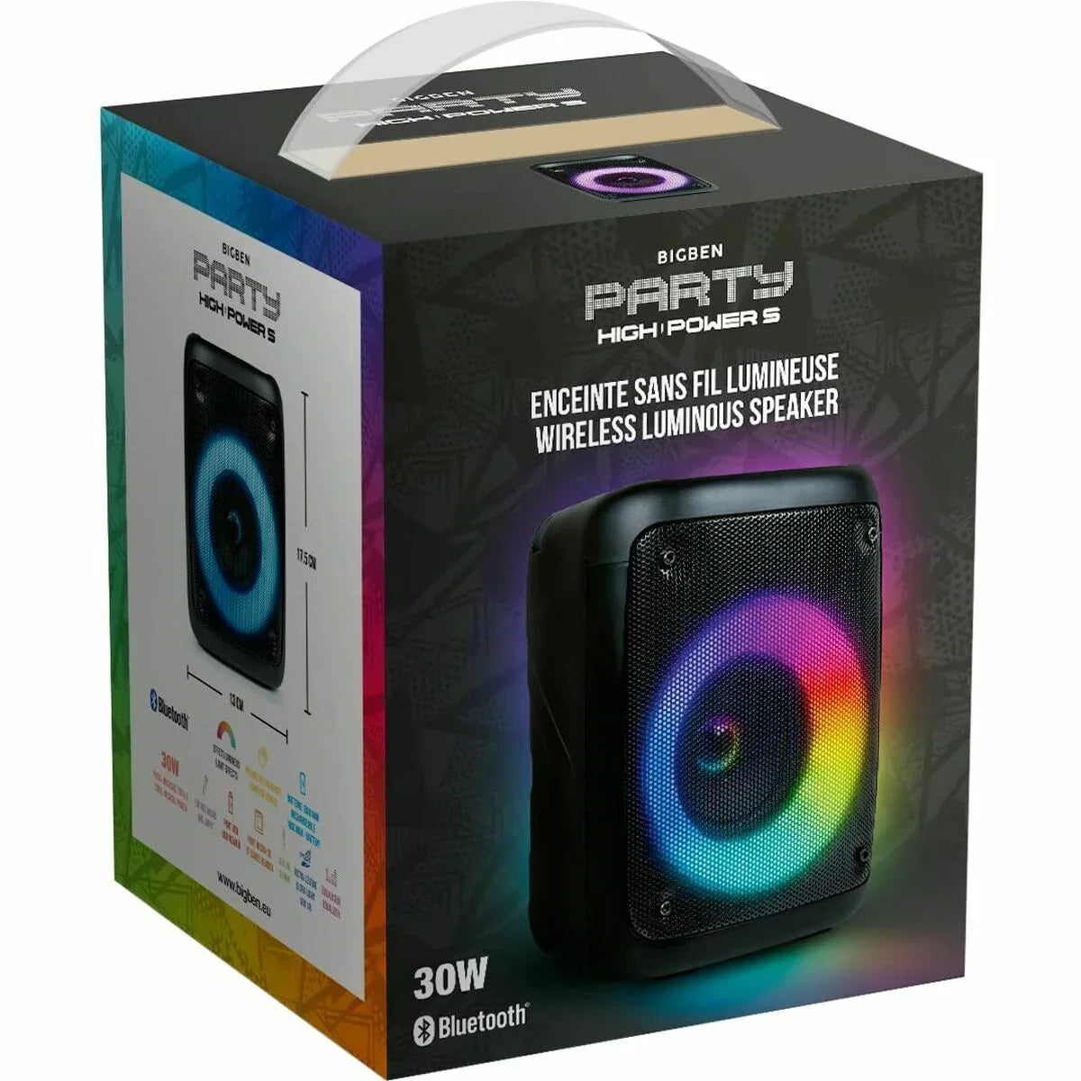 Altoparlante Bluetooth Portatile Big Ben Interactive Multicolore - Yestore