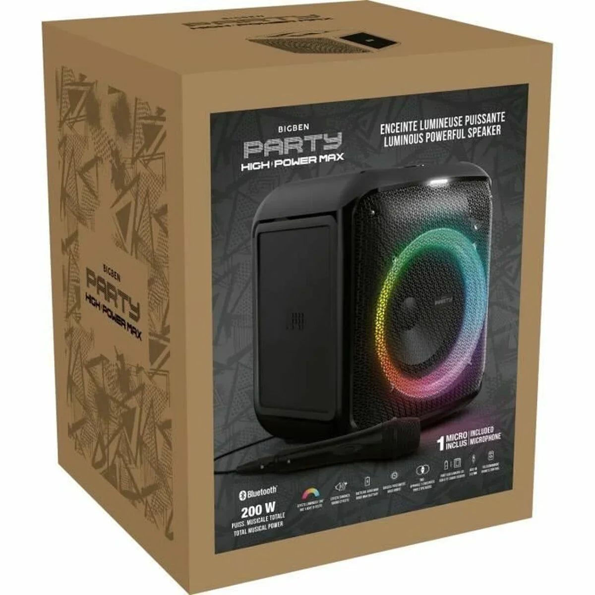 Altoparlante Portatile BigBen Connected 200 W - Yestore